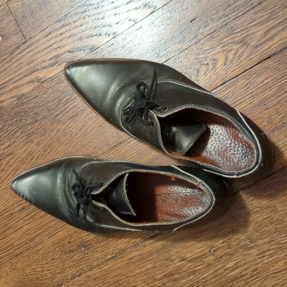 Sixtyseven gunmetal oxford shoes sz 37